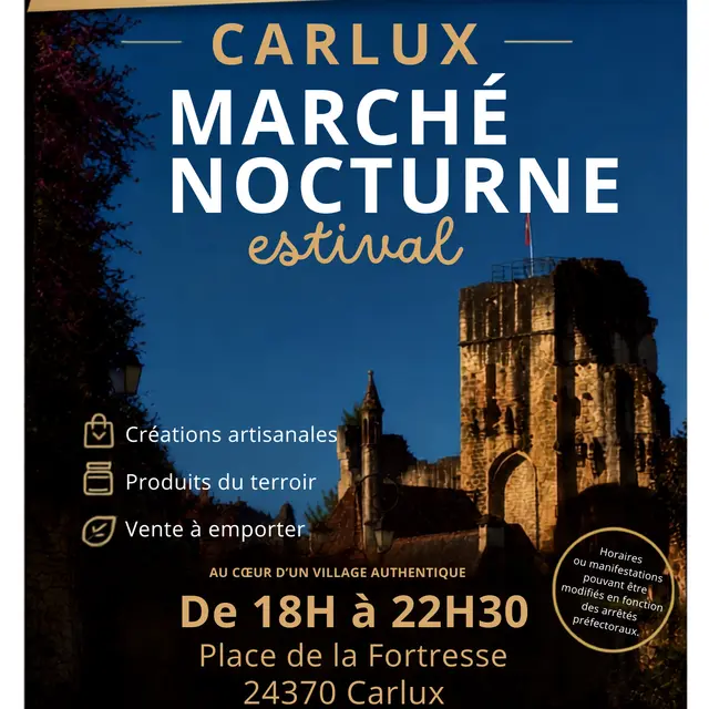 Horaires ou manifestations pouvant être modifiés en fonction des arrêtés préfect