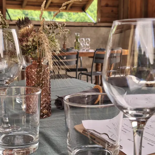 Repas à la ferme du séchoir