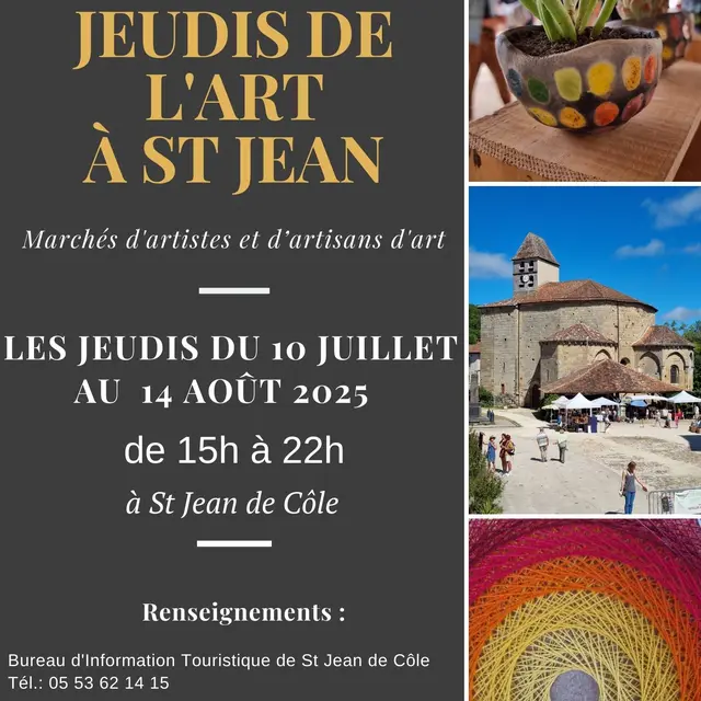 Jeudis de l'art à St Jean 2025  - 1