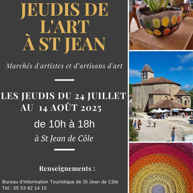 Jeudis de l'art à St Jean 2025  - 1
