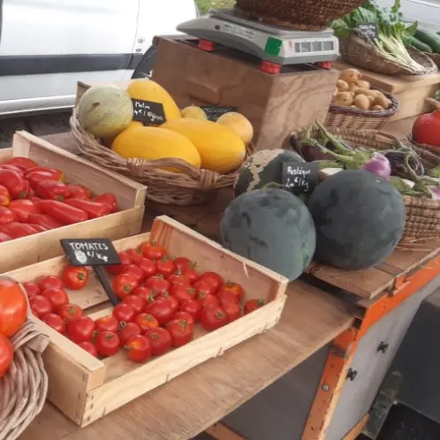 Les jardins de La Cueille stand marché 2
