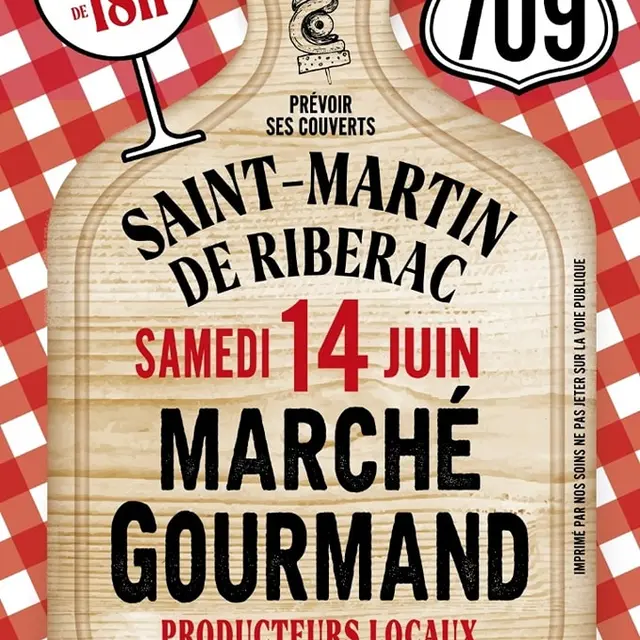 Marché St Martin de Riébrac