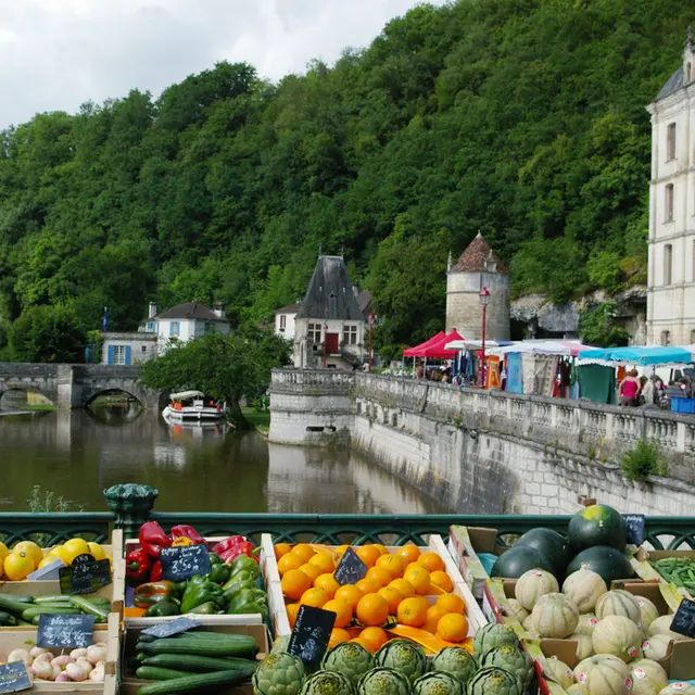 Marché brantôme
