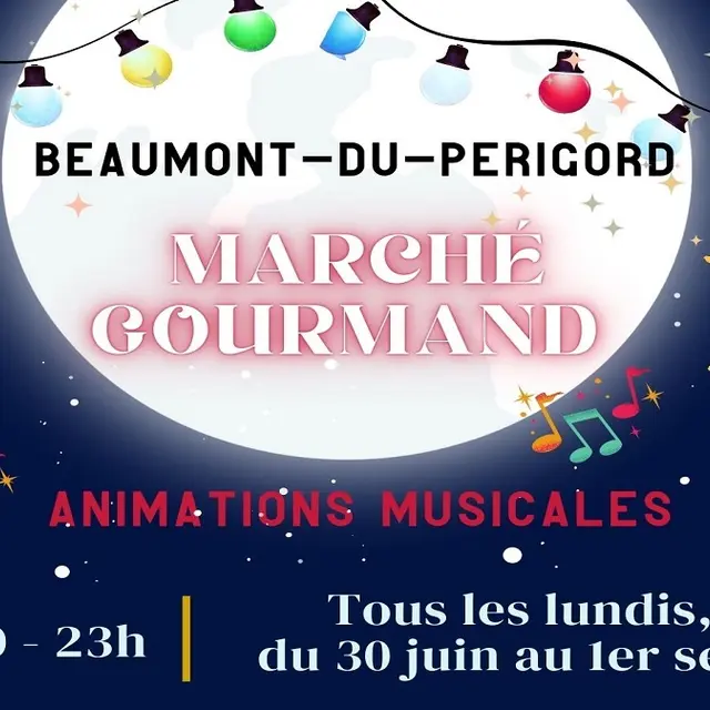 Marché gourmand nocturne Beaumont