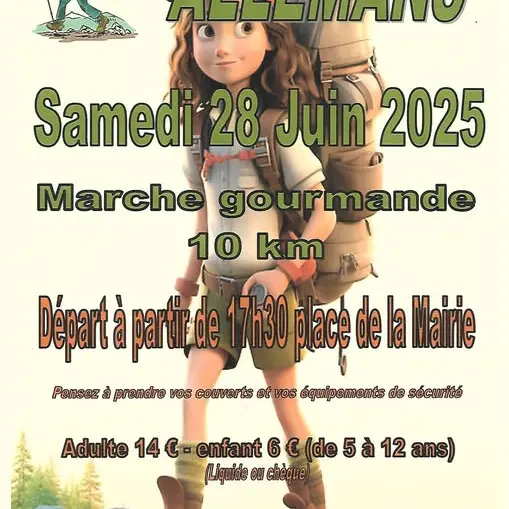 Marche gourmande 28 juin