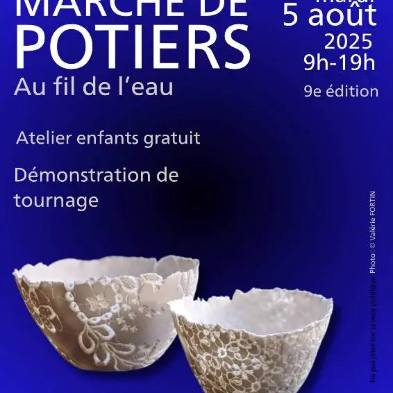 Marché de potiers 2025