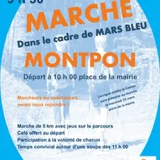Marche-mars-bleu-montpon-vallee-isle-perigord