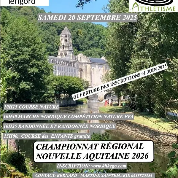 Marche nordique Brantôme  2025