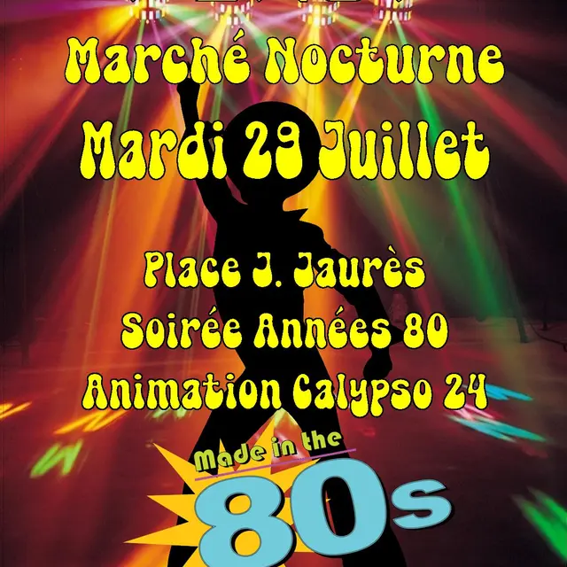 Marchés Nocturnes Disco 2025