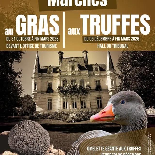 Marchés au gras et aux truffes