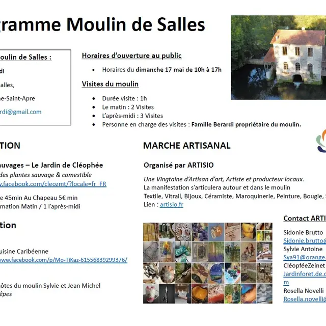 Moulins en Fete Salles à TOCANE