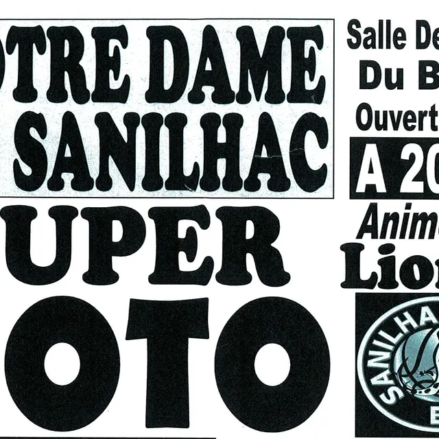 Loto SAS SANILHAC Basket
