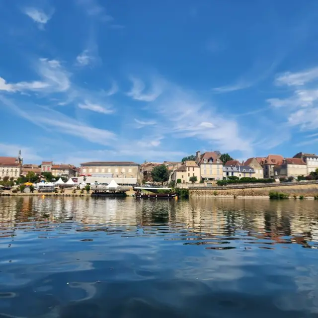Bergerac en canoe paddle location