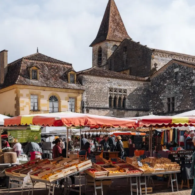 Marché de Monpazier