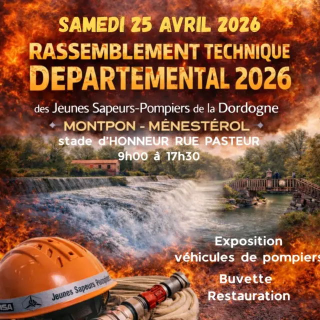 Pompiers-Montpon-Valle-isle-perigord