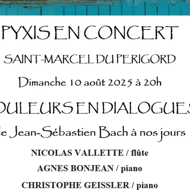 Pyxis - concert à St Marcel du Perigord