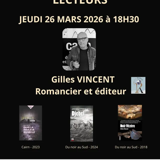 SOIRÉE RENCONTRE-LECTEURS - 1