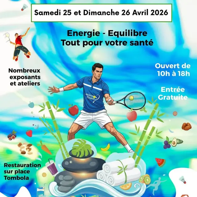 Salon-sport-bien-être-tennis-montpon-vallee-isle-perigord