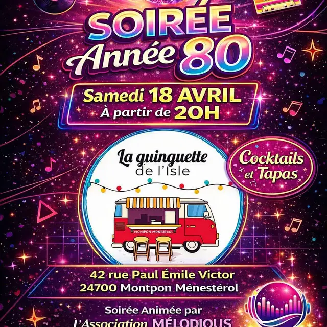 Soirée-années-80-Guinguette-montpon-vallee-isle-perigord