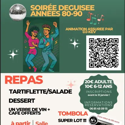 Soirée déguisée Segonzac