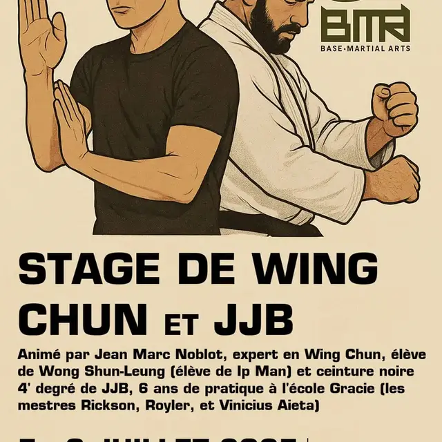 Stage de Wing Chun & JJB