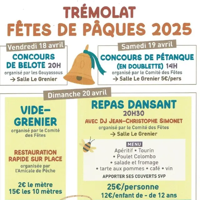Tremolat fete paques