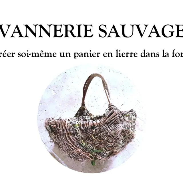 VANNERIE SAUVAGE affiche Fonroque 2026