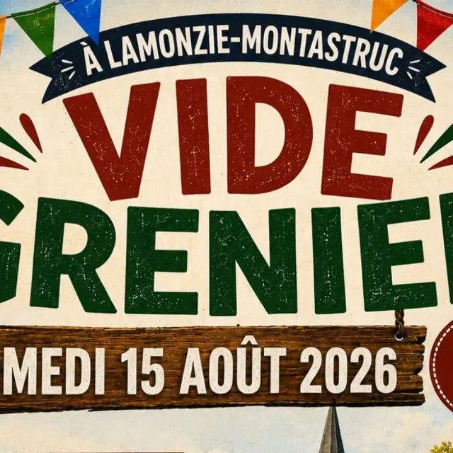 Vide Grenier Lamonzie Montastruc