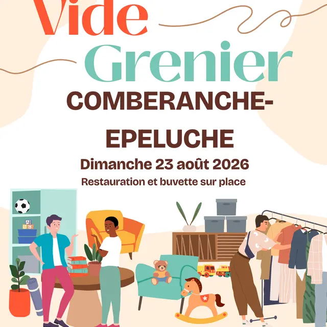 Vide grenier fête comberanche