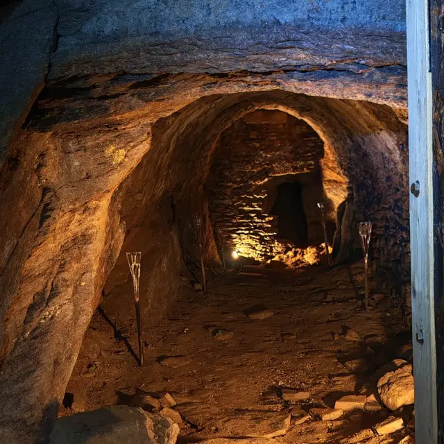 Visite des souterrains du Château