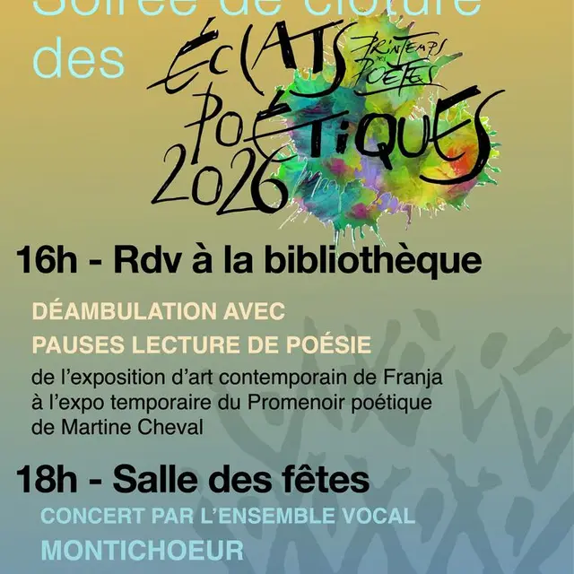 affiche 29 mars éclats po 2026