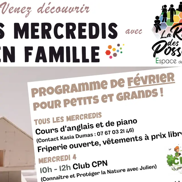 affiche mercredis en famille février 1