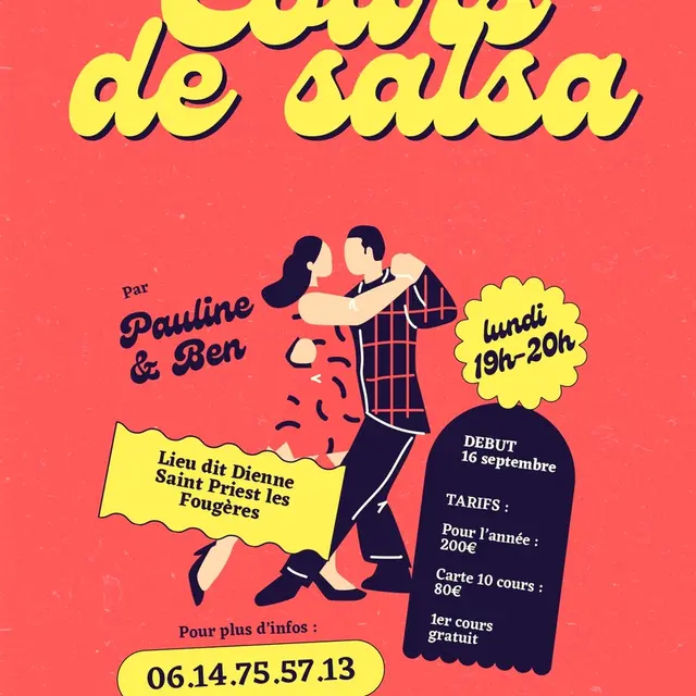 affiche salsa