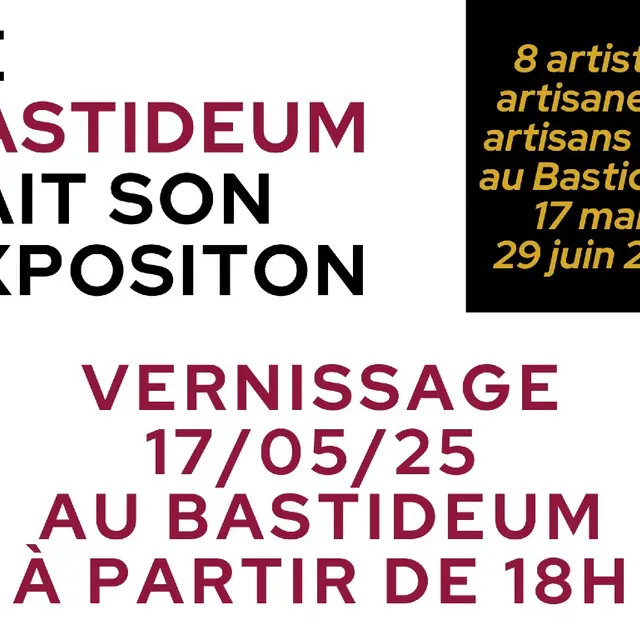 affiche vernissage