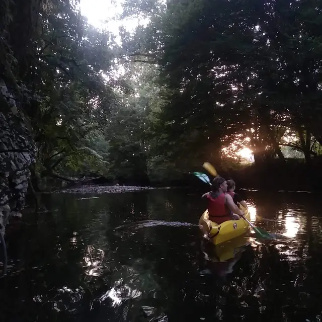 canoe nocturne David M