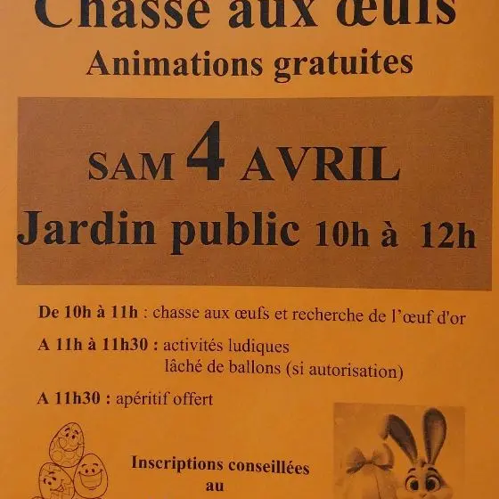 chasse aux oeufs