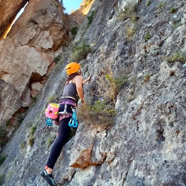 escalade en tete