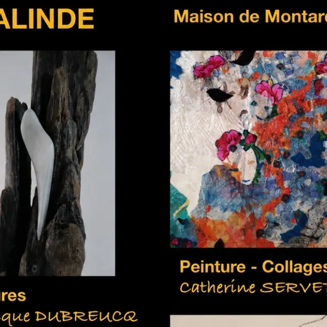 Expositions de Montard - A-M. Persehais, C. Servet et D. Dubreucq