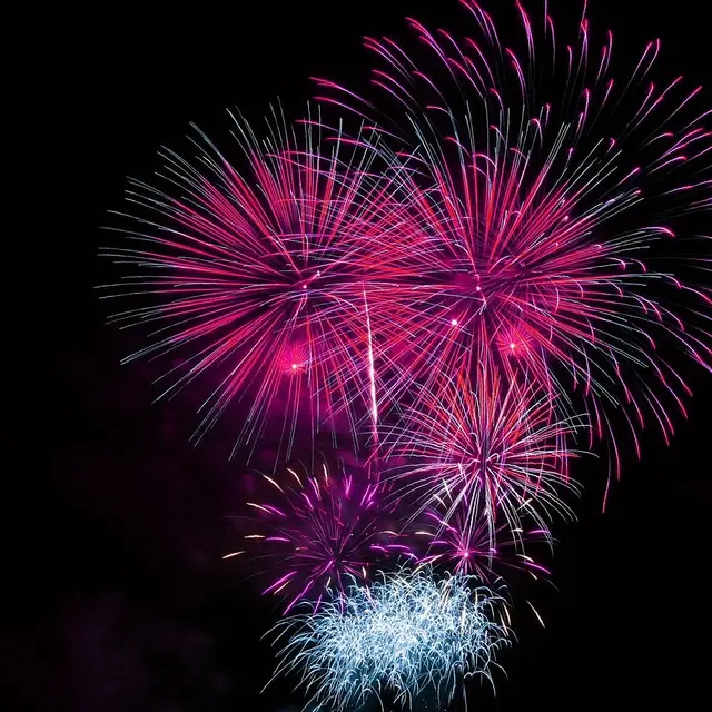 feu d'artifice