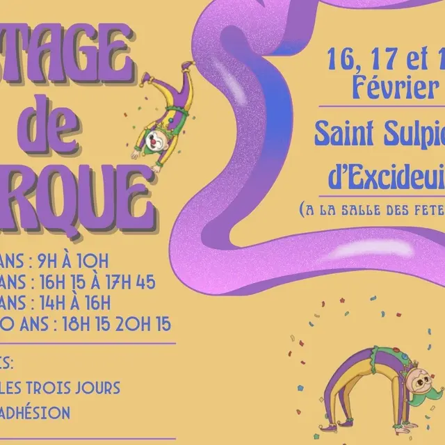 fév 16 cirque stage
