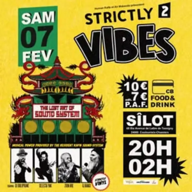 Second Round des soirées avec Rafik Sound System !! Air makanda hi-fi au command