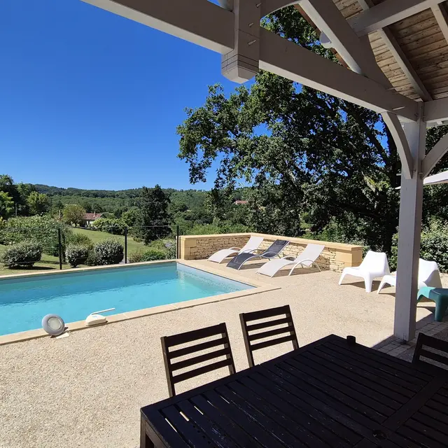 La Maison Odile à Sarlat avec piscine chauffée_1