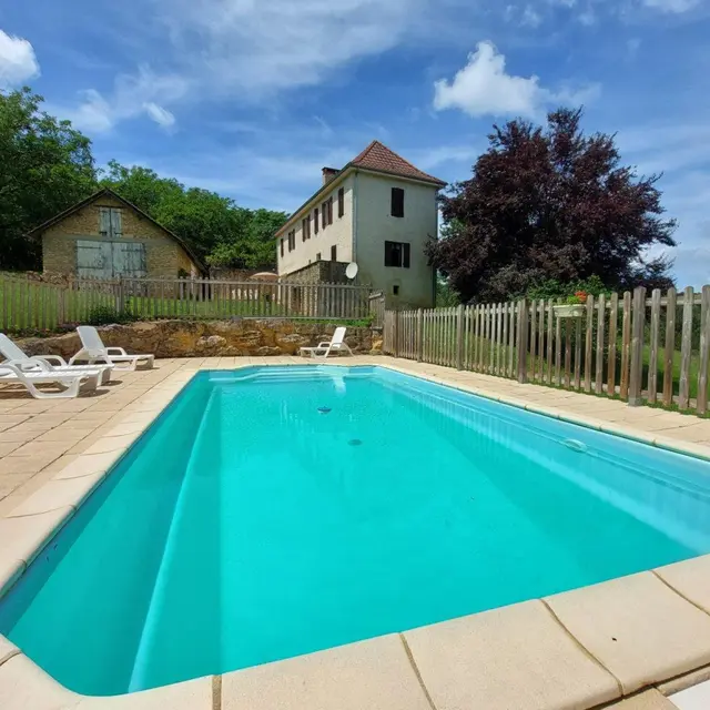 Le Grenouillet avec piscine privée proche Sarlat_1