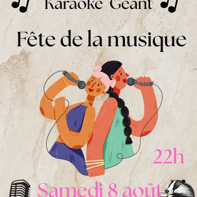 karaoké géant