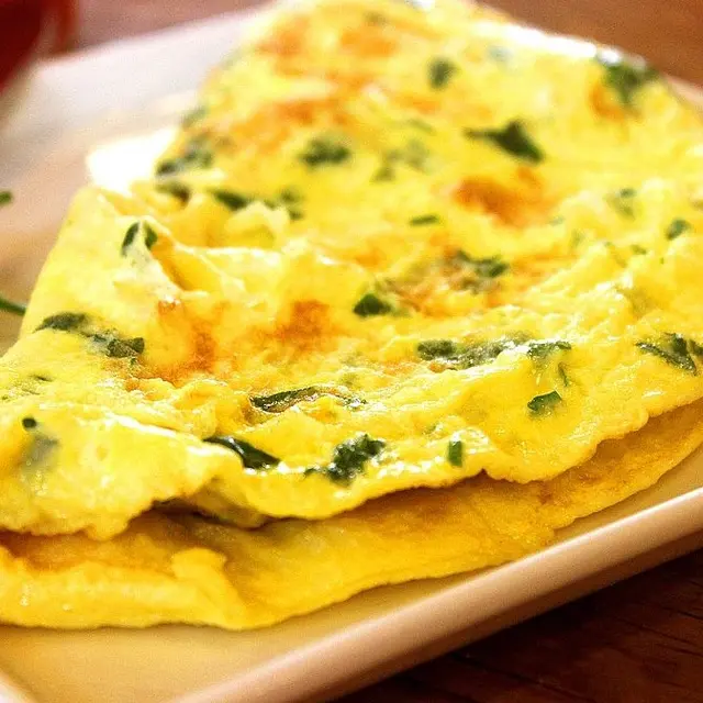 omelette à l'aillet
