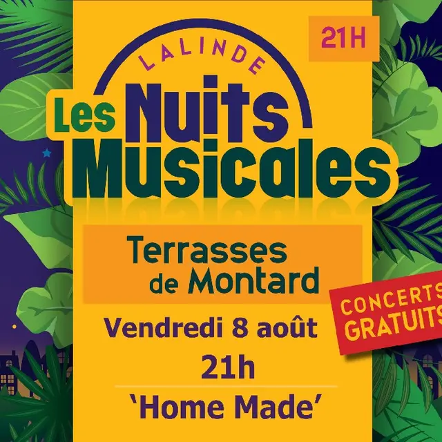 les nuits musicales - home made
