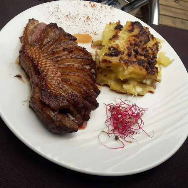 magret de canard et gratin dauphinois