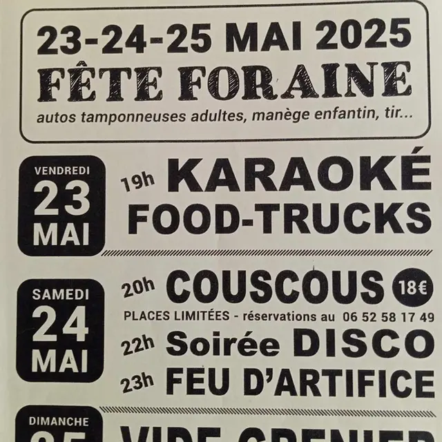 mai 22 fete cherveix