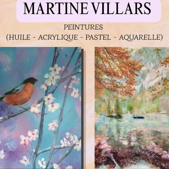 Expositions de Montard - Martine Villars