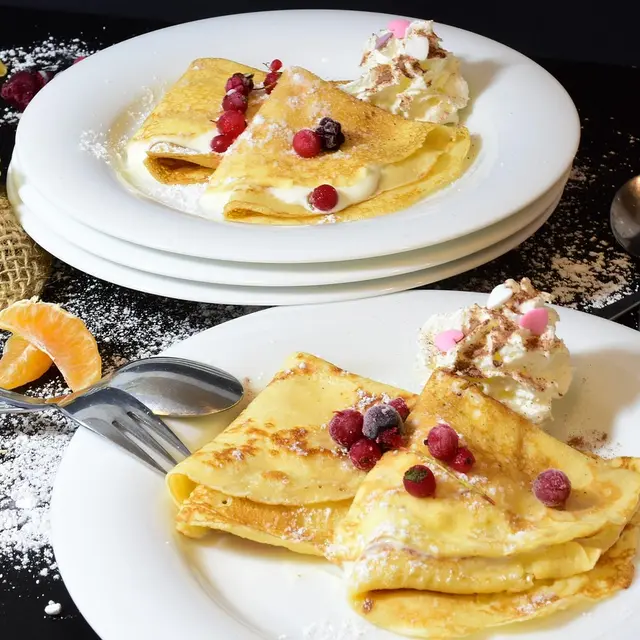 Vente de crêpes